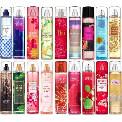 bath and bodyworks perfume|current bath and body scents.